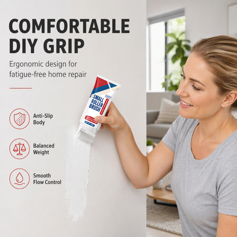 🔥PROMO 50% ! Pâte de réparation murale imperméable 🧱 Avec rouleau intégré, réparation facile sans outils supplémentaires ✨🖌️