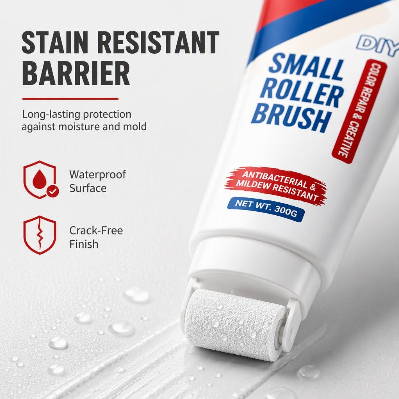 🔥PROMO 50% ! Pâte de réparation murale imperméable 🧱 Avec rouleau intégré, réparation facile sans outils supplémentaires ✨🖌️