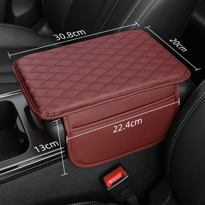 🚘 Coussin d'accoudoir de voiture avec poche | 6 couleur