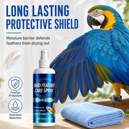 🐦 Spray de soin et désodorisant pour le plumage – Rafraîchit le plumage et atténue les odeurs désagréables✨