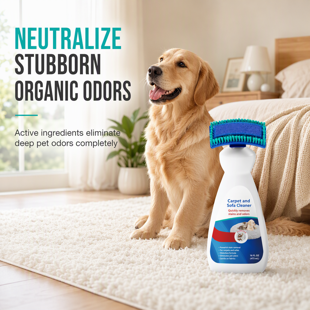 Nettoyant sans eau pour tissus et moquettes