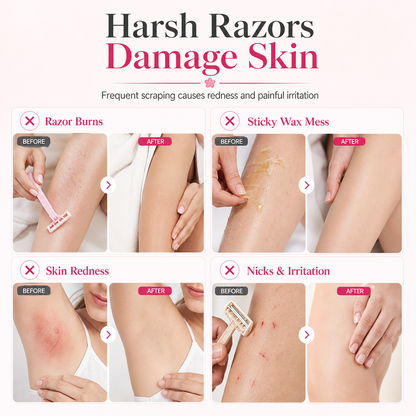 🍒✨ 50 % DE RÉDUCTION ! Épilateur roll-on doux pour le corps – parfum apaisant de fleur de cerisier, bille de précision, doux pour les peaux sensibles. Une peau lisse et sans douleur ! 🛡️💚