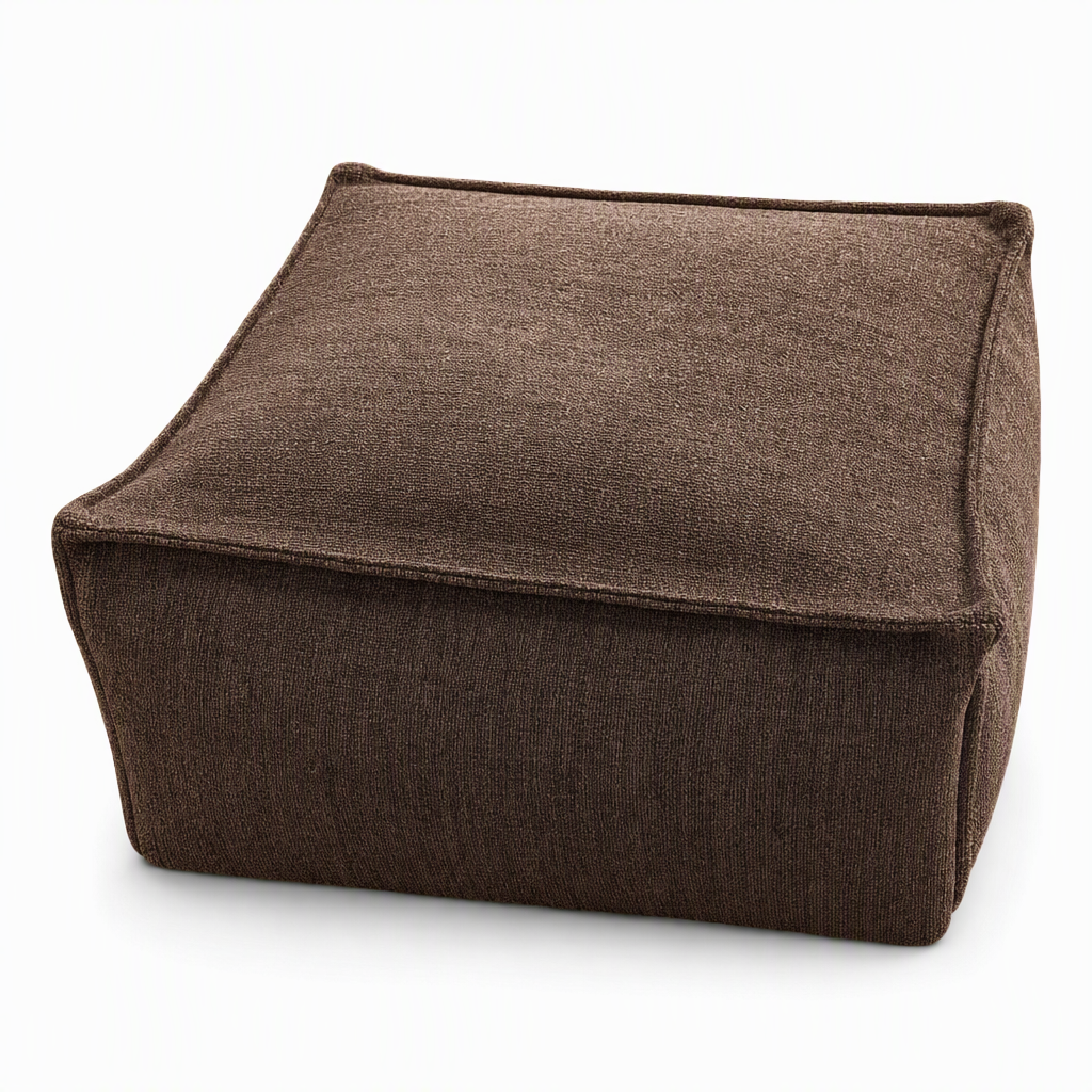 ⏳Offre spéciale à durée limitée⏰Housse pour repose-pieds de rangement : Remplissage avec vêtements, support de 100 kg, large fermeture éclair, lavable, 45x45x23cm
