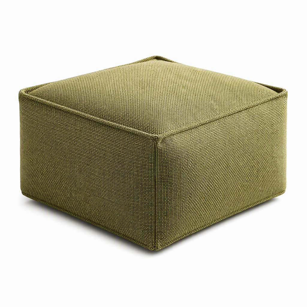 ⏳Offre spéciale à durée limitée⏰Housse pour repose-pieds de rangement : Remplissage avec vêtements, support de 100 kg, large fermeture éclair, lavable, 45x45x23cm