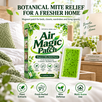 Long-lasting patch for relieving symptoms caused by mugwort mites – 1 package (6 patches)