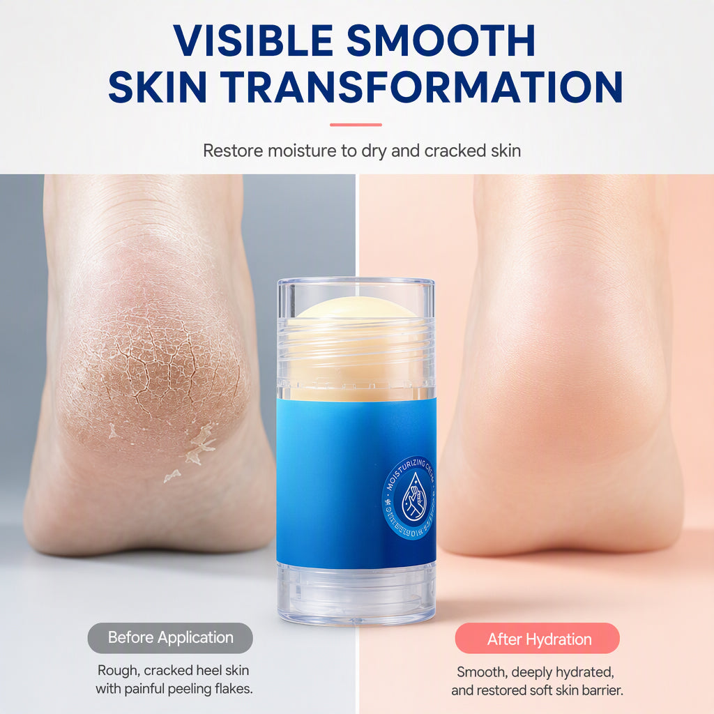 Baume hydratant en stick à la vaseline pour mains et pieds secs