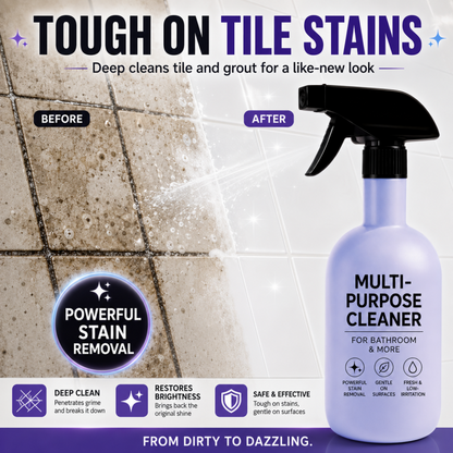 Nettoyant ménager multifonction en spray au bicarbonate de soude