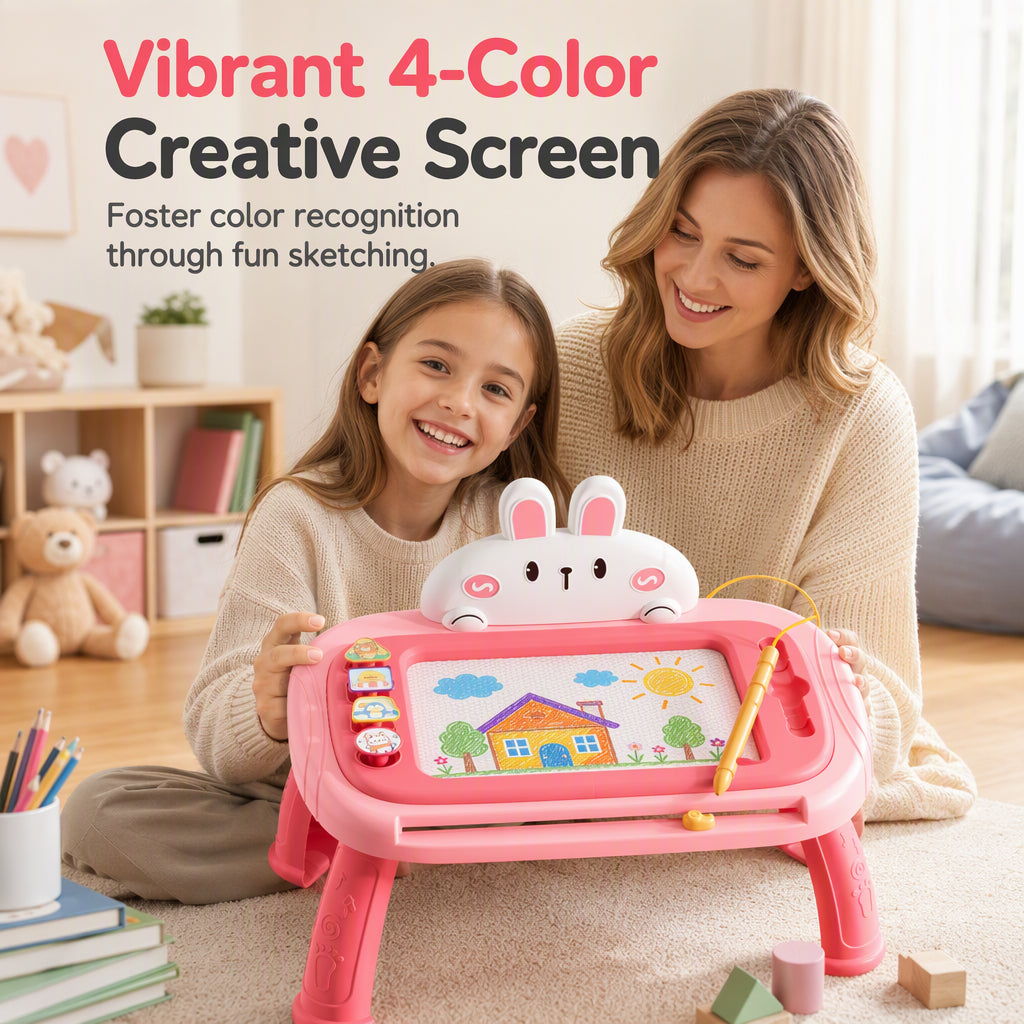 🎨 OFFRE À DURÉE LIMITÉE : 50 % DE RÉDUCTION ! ✨ Tableau de dessin magnétique pour enfants – Sans poussière, coloré, sûr 🪁