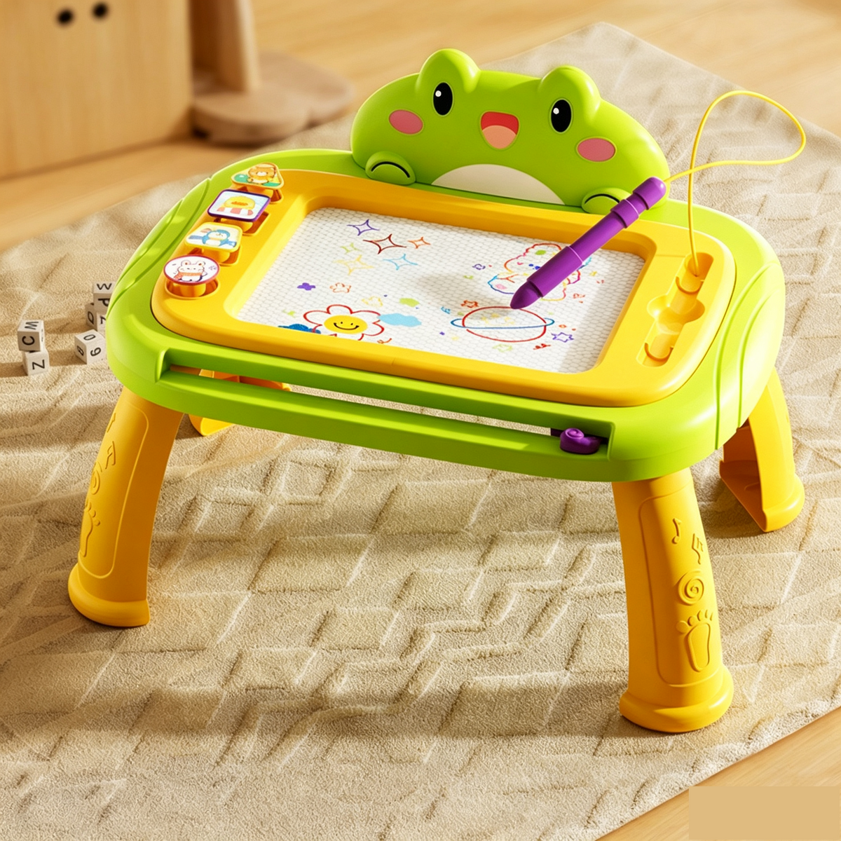 🎨 OFFRE À DURÉE LIMITÉE : 50 % DE RÉDUCTION ! ✨ Tableau de dessin magnétique pour enfants – Sans poussière, coloré, sûr 🪁