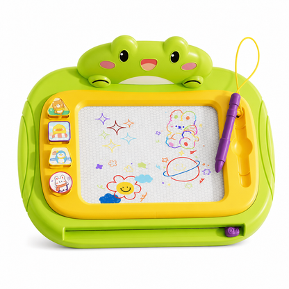 🎨 OFFRE À DURÉE LIMITÉE : 50 % DE RÉDUCTION ! ✨ Tableau de dessin magnétique pour enfants – Sans poussière, coloré, sûr 🪁
