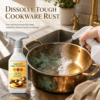Nettoyant rénovateur pour cuivre et casseroles en cuivre