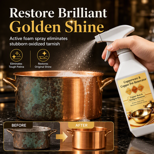 Nettoyant rénovateur pour cuivre et casseroles en cuivre