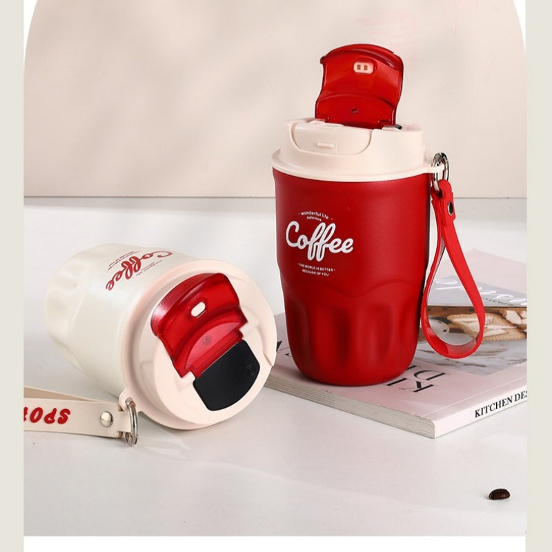 ☕🔥-50% ! Tasse thermique intelligente portable, affichage température, isotherme pour bureau et voyage✨