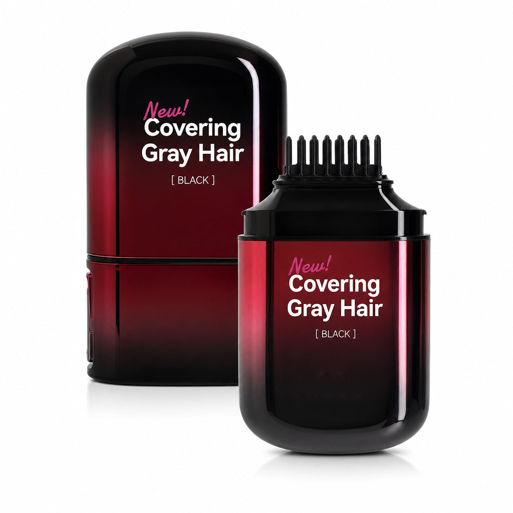 Stick de retouche temporaire pour couvrir les cheveux gris