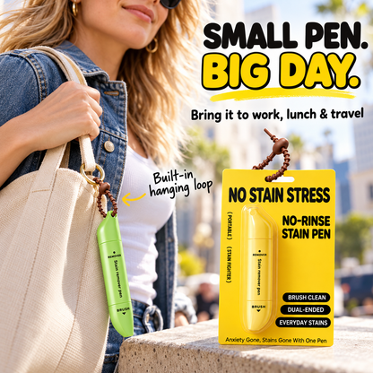 Stylo détachant portable à double tête