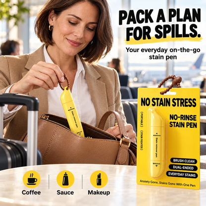 Stylo détachant portable à double tête
