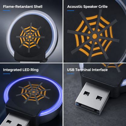 Répulsif antiparasitaire portable USB à ultrasons