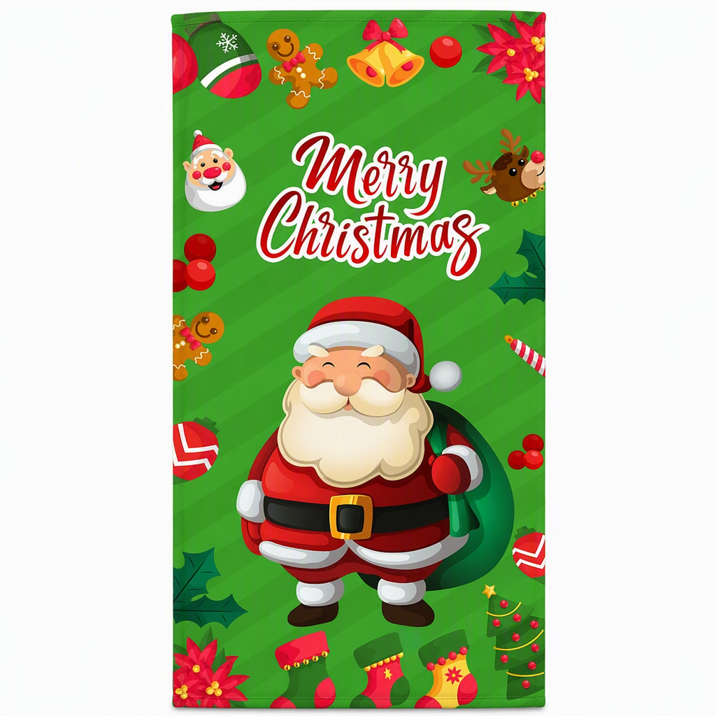 Décoration de porte pour Noël