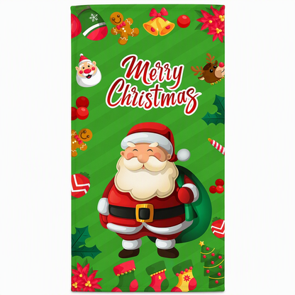 Décoration de porte pour Noël