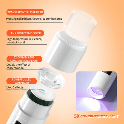 💅 Lampe UV portable pour ongles