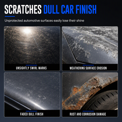 🚗 Nano Ceramic Car Coating Kit – Glossy Shine & Hydrophobic Protection