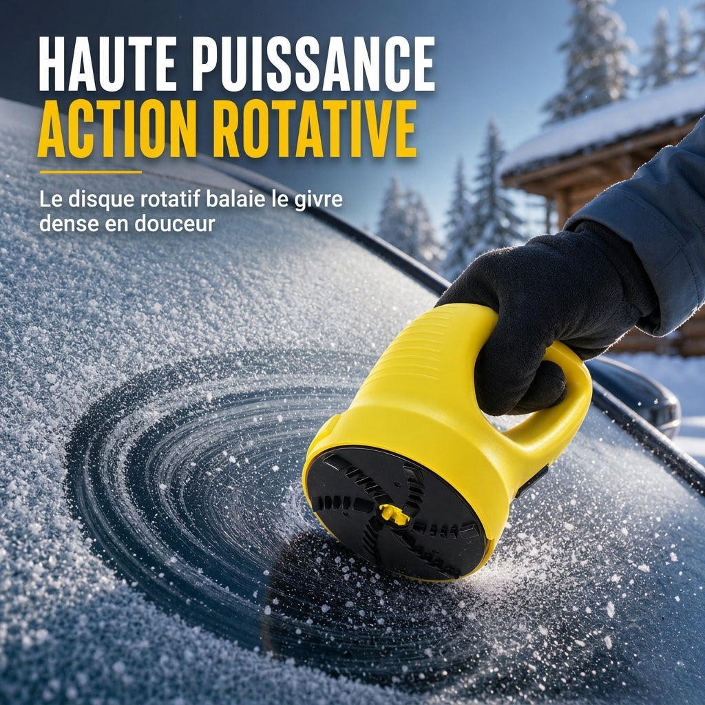 Raclette à neige et outil de dégivrage pour pare-brise de voiture électrique, pour enlever la neige en hiver