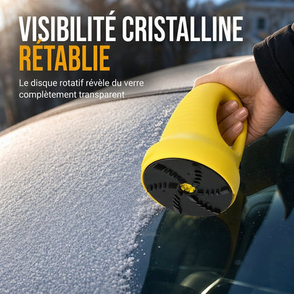 Raclette à neige et outil de dégivrage pour pare-brise de voiture électrique, pour enlever la neige en hiver