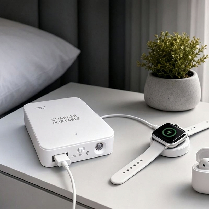 🔋-50% MAINTENANT ! Batterie de secours portable d'urgence – Chargeur rapide universel avec lampe de poche LED, batterie externe finition mate pour téléphone, camping extérieur et voyage