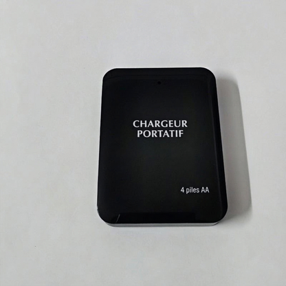 🔋-50% MAINTENANT ! Batterie de secours portable d'urgence – Chargeur rapide universel avec lampe de poche LED, batterie externe finition mate pour téléphone, camping extérieur et voyage