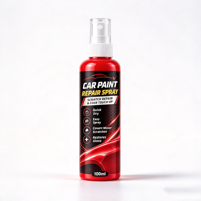 🎁🔥 Disponible en plusieurs coloris — Spray réparateur de rayures pour voiture, pour les rayures légères et les retouches rapides. 🥰