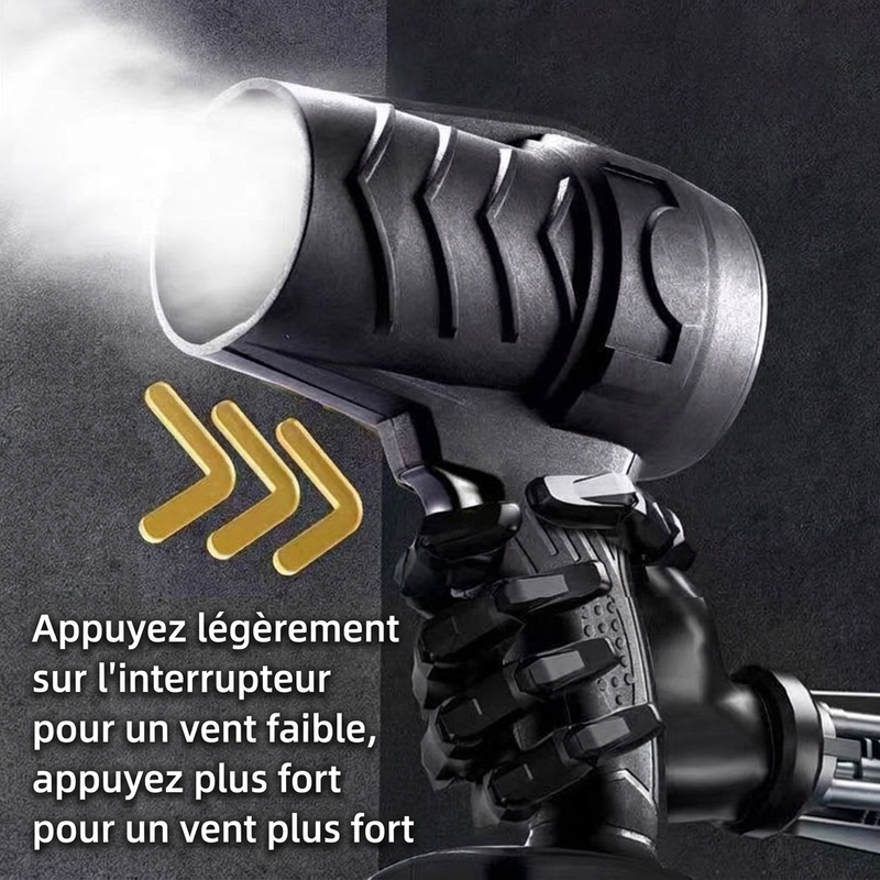 📢 30% de Réduction – Souffleur d'Air Sans Fil Turbo 1050 W Moteur Cuivre 21V pour Séchage Voiture, Jardin et Atelier