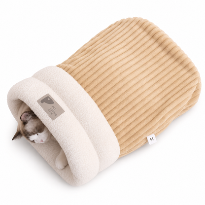 🔥⏰50% DE RÉDUCTION 🐱 Nid chat fermé épais chaud, peluche douce, parfait pour l’automne et l’hiver ❄️