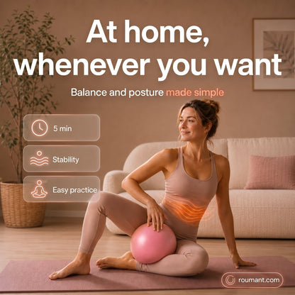 🤸‍♀️ 50% de réduction ! ⚽ Ballon Pilates 9 Pouces – Anti-Éclatement, Pompe Incluse & Idéal pour Fitness 📦💪