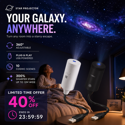 ✨ Projecteur d’étoiles HD – Branchez et jouez 🥳 Plus de 50 000 utilisateurs satisfaits