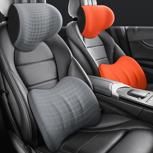 Appui-tête et coussin lombaire ergonomiques pour siège de voiture