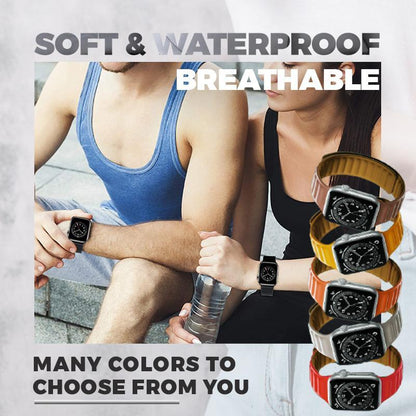 Bracelet magnétique en silicone pour Apple Watch