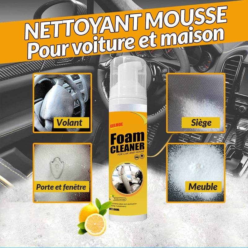 Mousse nettoyante multi-usages (acheter 2 obtenir 1 gratuit)