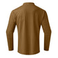 T-shirt à manches longues et col montant pour hommes