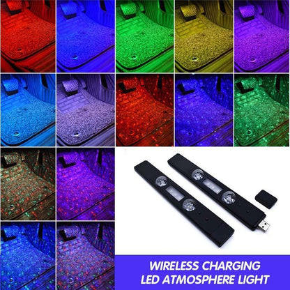 Lumière ambiante LED de charge sans fil