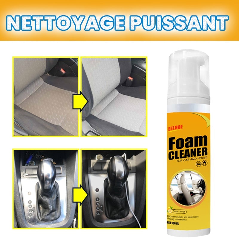 Mousse nettoyante multi-usages (acheter 2 obtenir 1 gratuit)