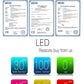 LED Lampe d\'Armoire