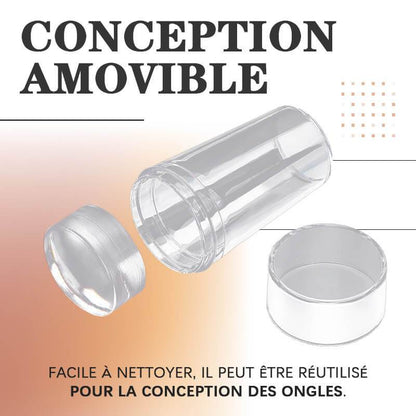 ✨✨2021 Tampon à ongles pour manucure française facile