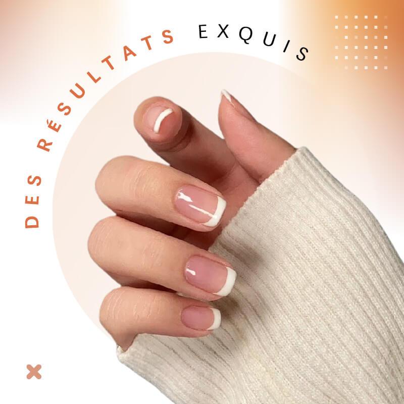 ✨✨2021 Tampon à ongles pour manucure française facile