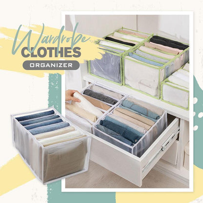 Organisateur de vêtements pour armoires（2PCS）